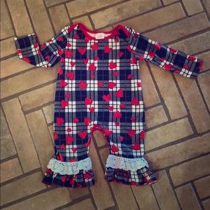 6-12 month Boutique Romper